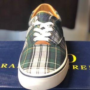 Polo Ralph Lauren Thorton Tartan Canvas shoe